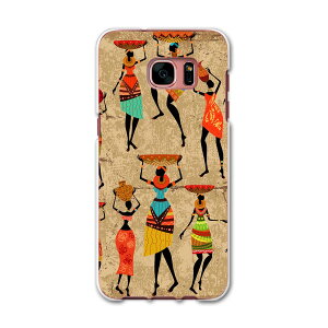 SCV33 Galaxy S7 edge ギャラクシー au エーユー スマホ カバー スマホケース ハード pc ケース ハードケース イラスト キャラクター カラフル ユニーク 003553