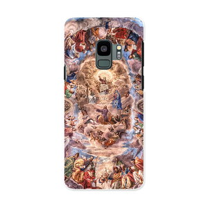 SCV38 Galaxy S9 ギャラクシー エスナイン au エーユー スマホ カバー ケース スマホケース スマホカバー PC ハードケース 005769 絵画 イラスト 人物