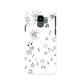 SC-02K Galaxy S9 ギャラクシー エスナイン docomo sc02k ドコモ スマホ カバー ケース スマホケース スマホカバー PC ハードケース 012023 イラスト　かわいい　星