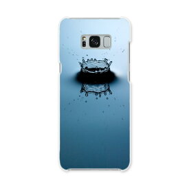 SC-03J Galaxy S8+ ギャラクシー エス エイト プラス sc03j docomo ドコモ スマホ カバー スマホケース スマホカバー PC ハードケース 水　水滴　写真 010805