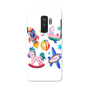 SCV39 Galaxy S9+ ギャラクシー エスナインプラス au エーユー スマホ カバー スマホケース スマホカバー PC ハードケース 013609 おもちゃ キッズ 子供