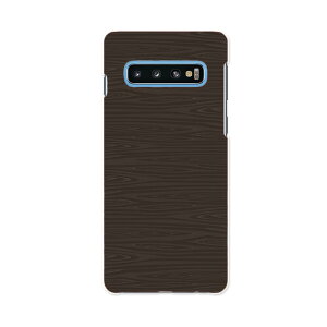 SCV41 Galaxy S10 ギャラクシー エステン au エーユー scv41 スマホ カバー ケース スマホケース スマホカバー PC ハードケース 000370 木目