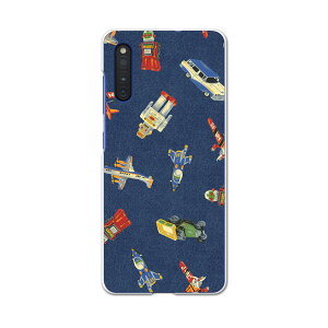 Galaxy A41 SC-41A ギャラクシー sc41a docomo ドコモ スマホカバー カバー ケース pc ハードケース 010454 おもちゃ ロボット 車