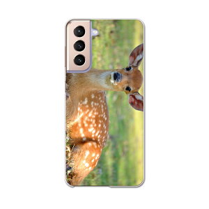 Galaxy S21 5G SC-51B ギャラクシー サムスン docomo ドコモスマホ カバー ケース スマホケース スマホカバー PC ハードケース 002579 鹿 動物 写真