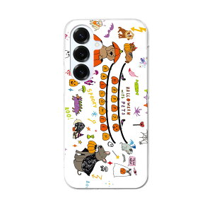 Galaxy S25 p SC-51F / SCG31 (SM-S931) ʑΉ n[hP[X sc51f P[X Jo[ n[hP[X 026122  dog@Halloween