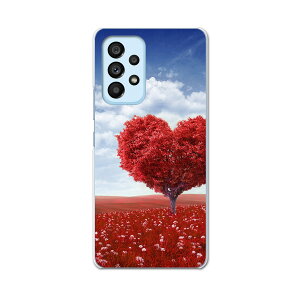 Galaxy A53 専用ハードケース SC-53C / SCG15 共通対応 sc53c igcase スマホカバー カバー ケース pc ハードケース 006009 写真 ハート 植物
