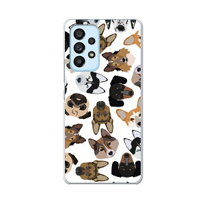 Galaxy A53 専用ハードケース SC-53C / SCG15 共通対応 sc53c igcase スマホカバー カバー ケース pc ハードケース 011618 動物 アニマル 犬