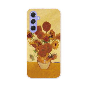 Galaxy A54 5G ギャラクシー SC-53D SCG21 専用 ケース 共通対応 sc53d igcase スマホカバー カバー ケース pc ハードケース 011466 ゴッホ ひまわり 絵画