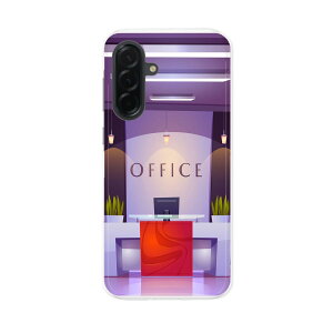 Galaxy A36 5G �p �X�}�z�J�o�[ SC-54F / SCG34 ���ʑΉ� ���ʑΉ� sc54f �P�[�X �J�o�[ �n�[�h�P�[�X 033760 OFFICE DESK