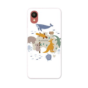 Galaxy A23 5G pn[hP[X SC-56C / SCG18 ʑΉ sc56c igcase X}zJo[ Jo[ P[X pc n[hP[X 019965  Australia map  n}