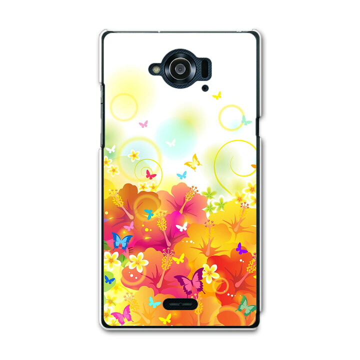 楽天市場 Sh 02g Disney Mobile ディズニーモバイル Docomo ドコモ Sh02g スマホ カバー ケース スマホケース スマホカバー Tpu ソフトケース 蝶々 花 スマコレ