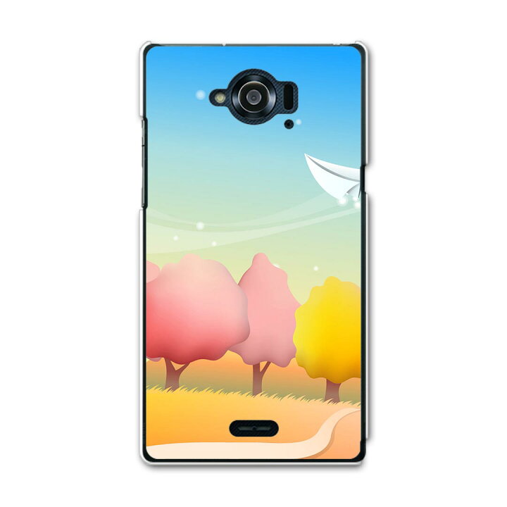 楽天市場 Sh 02g Disney Mobile ディズニーモバイル Docomo ドコモ Sh02g スマホ カバー ケース スマホケース スマホカバー Tpu ソフトケース 紙飛行機 木 スマコレ