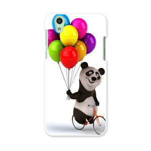 SH-01K AQUOS sense アクオス センス sh01k docomo ドコモ スマホ カバー スマホケース スマホカバー PC ハードケース パンダ 風船 カラフル キャラクター アニマル 008702