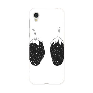 SH-01L AQUOS sense2 アクオス センスツー docomo ドコモ sh01l スマホ カバー ケース スマホケース スマホカバー PC ハードケース 015746 いちご 果実 食べ物