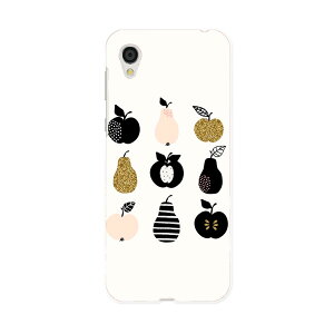 SH-01L AQUOS sense2 アクオス センスツー docomo ドコモ sh01l スマホ カバー ケース スマホケース スマホカバー PC ハードケース 016373 食べ物 リンゴ なし 果実