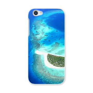 SH-03J AQUOS R アクオス R sh03j docomo ドコモ スマホ カバー スマホケース スマホカバー PC ハードケース 島 海 写真・風景 001045