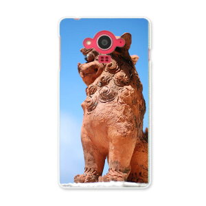 SH-04G AQUOS EVER アクオスエバー sh04g docomo ドコモ スマホ カバー スマホケース スマホカバー PC ハードケース シーサー 沖縄 写真 写真・風景 004542