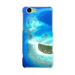 SH-04H AQUOS ZETA アクオスフォン ゼータ sh04h docomo ドコモ スマホ カバー スマホケース スマホカバー PC ハードケース 島 海 写真・風景 001045