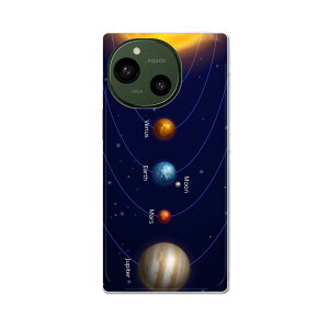 AQUOS R9 �p �n�[�h�P�[�X SH-51E / A401SH ���ʑΉ� �n�[�h �P�[�X sh51e �Ή� �P�[�X �J�o�[ 033409 solar system ���z�n