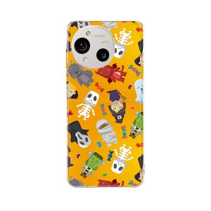 AQUOS R10 用 スマホケース SH-51F / A501SH / SH-M31 共通対応 sh51f ケース カバー ハードケース 004343 ハロウィン キャラクター イラスト