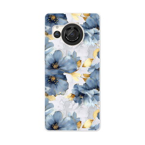 AQUOS R8 用ハード ケース SH-52D 対応 ケース カバー sh52d ハードケース 033524 花 flower