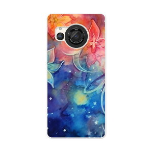 AQUOS R8 pn[h P[X SH-52D Ή P[X Jo[ sh52d n[hP[X 033657  flower