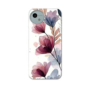 AQUOS wish4 p n[hP[X SH-52E / A402SH ʑΉ n[h P[X sh52e Ή P[X Jo[ 033563  flower