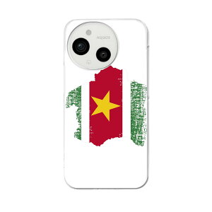 AQUOS sense9 �p �X�}�z�P�[�X SH-53E / SHG14 / SH-M29 ���ʑΉ� sh53e �P�[�X �J�o�[ �n�[�h�P�[�X 018956 suriname �X���i��