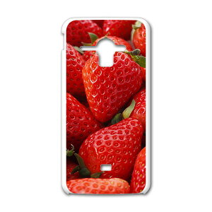 SHL22 AQUOS PHONE SERIE アクオスフォン セリエ au エーユー スマホ カバー ケース スマホケース スマホカバー TPU ソフトケース 苺 果実  写真・風景 001592