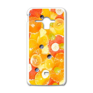 SHL22 AQUOS PHONE SERIE アクオスフォン セリエ au エーユー スマホ カバー ケース スマホケース スマホカバー TPU ソフトケース 果実 オレンジ  ユニーク 001602