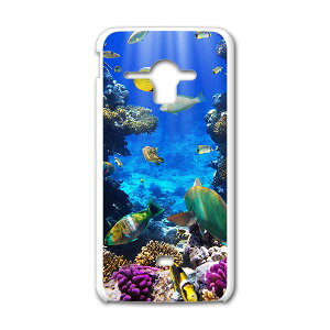 SHL22 AQUOS PHONE SERIE アクオスフォン セリエ au エーユー スマホ カバー ケース スマホケース スマホカバー TPU ソフトケース 海 魚 写真 アニマル 写真・風景 004493