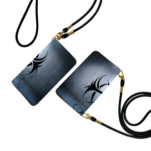 SO-04K Xperia XZ2 Premium so04k ケース ショルダー スマホ 落下防止 手帳型 マグネット式 ピタッと閉まる スマホカバー 肩掛け 斜めかけ 000047 タトゥー 水面 クール