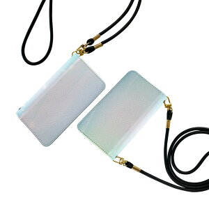 らくらくスマートフォン a A401FC 用 手帳型ケース ストラップ付き ショルダー a401fc スマホ 落下防止 手帳型 マグネット式 ピタッと閉まる スマホカバー 肩掛け 斜めかけ 001758 模様 キラキラ