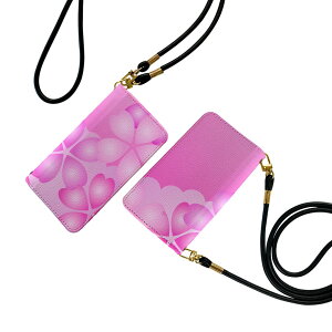 Xperia 10 VII �p SO-52F / SOG16 / XQ-FE44 ���ʑΉ� �蒠�^�P�[�X �X�g���b�v�t�� �V�����_�[ �X�}�z �����h�~ �蒠�^ �}�O�l�b�g�� �s�^�b�ƕ܂� �X�}�z�J�o�[ ���|�� �΂߂��� 002470 �ԁ@�@�s���N