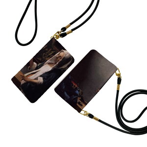Galaxy S26 �p SC-51G / SCG36 ���ʑΉ� �蒠�^�P�[�X �X�g���b�v�t�� �V�����_�[ �X�}�z sc51g �����h�~ �蒠�^ �}�O�l�b�g�� �s�^�b�ƕ܂� �X�}�z�J�o�[ ���|�� �΂߂��� 003181 �l���@�G��@�C���X