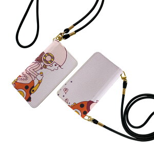 iPhone17 �p �X�}�z�J�o�[ �e�L�����A ���ʑΉ� �蒠�^�P�[�X �X�g���b�v�t�� �V�����_�[ �X�}�z �����h�~ �蒠�^ �}�O�l�b�g�� �s�^�b�ƕ܂� �X�}�z�J�o�[ ���|�� �΂߂��� 003512 �L�����N�^