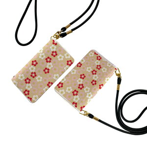 Galaxy A54 5G ギャラクシー SC-53D SCG21 専用 ケース 共通対応 ストラップ付き sc53d ショルダー スマホ 落下防止 手帳型 マグネット式 ピタッと閉まる スマホカバー 肩掛け 斜めかけ 020712 マスクデ