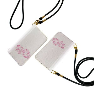 Galaxy A54 5G ギャラクシー SC-53D SCG21 専用 ケース 共通対応 ストラップ付き sc53d ショルダー スマホ 落下防止 手帳型 マグネット式 ピタッと閉まる スマホカバー 肩掛け 斜めかけ 020713 マスクデ