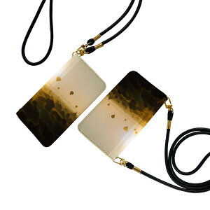 AQUOS wish2 / wish 用 手帳型 ケース カバー SH-51C / SHG06 / A104SH / SH-M20 共通対応 ケース ストラップ付き ケース ショルダー スマホ 落下防止 手帳型 マグネット式 ピタッと閉まる スマホカバー 肩掛