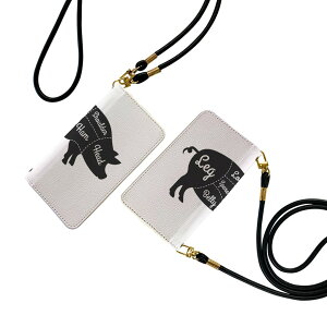 AQUOS wish2 / wish 用 手帳型 ケース カバー SH-51C / SHG06 / A104SH / SH-M20 共通対応 ケース ストラップ付き ケース ショルダー スマホ 落下防止 手帳型 マグネット式 ピタッと閉まる スマホカバー 肩掛