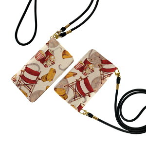 Xperia 1 VII SO-51F 用 エクスペリア 手帳型ケース ストラップ付き ショルダー スマホ 落下防止 手帳型 マグネット式 ピタッと閉まる スマホカバー 肩掛け 斜めかけ 008485 映画 イラスト 赤 レ