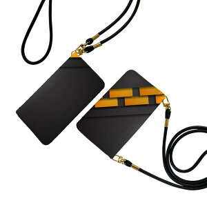 Xperia 10 II SOV43 エクスペリア テン マークツー Xperia10 ストラップ付き ケース ショルダー スマホ 落下防止 手帳型 マグネット式 ピタッと閉まる スマホカバー 肩掛け 斜めかけ 008534 黒 ブラッ