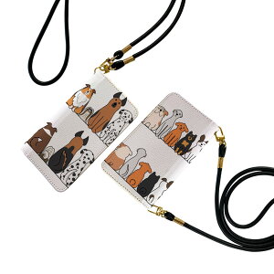 スマホケース 最新機種対応 スマホカバー 手帳型ストラップ付き ケース ショルダー スマホ 落下防止 手帳型 マグネット式 ピタッと閉まる ほぼ全機種対応 スマホカバー 肩掛け 斜めかけ 0096