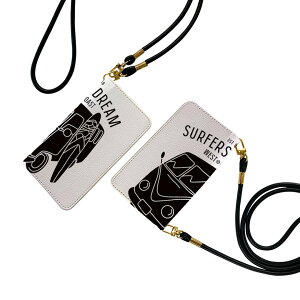 SC-03L Galaxy S10 ギャラクシー エステン ストラップ付き sc03l ケース ショルダー スマホ 落下防止 手帳型 マグネット式 ピタッと閉まる スマホカバー 肩掛け 斜めかけ 009947 サーフィン 乗り物