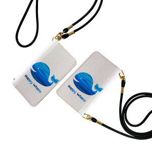 AQUOS wish2 / wish 用 手帳型 ケース カバー SH-51C / SHG06 / A104SH / SH-M20 共通対応 ケース ストラップ付き ケース ショルダー スマホ 落下防止 手帳型 マグネット式 ピタッと閉まる スマホカバー 肩掛