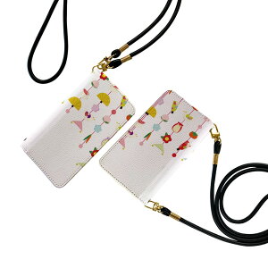 iPhone 16e �p �e�L�����A ���ʑΉ� iphone 16e �蒠�^�P�[�X �P�[�X �X�g���b�v�t�� �V�����_�[ �X�}�z �����h�~ �蒠�^ �}�O�l�b�g�� �s�^�b�ƕ܂� �X�}�z�J�o�[ ���|�� �΂߂��� 012860 �Ђȍ�