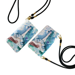 iPhone 16e 用 各キャリア 共通対応 iphone 16e 手帳型ケース ケース ストラップ付き ショルダー スマホ 落下防止 手帳型 マグネット式 ピタッと閉まる スマホカバー 肩掛け 斜めかけ 014390 人物