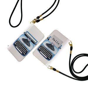 AQUOS sense7 SH-53C SHG10 用 共通対応 ケース カバー 手帳 sh53c ストラップ付き ケース ショルダー スマホ 落下防止 手帳型 マグネット式 ピタッと閉まる スマホカバー 肩掛け 斜めかけ 015913 タイピ