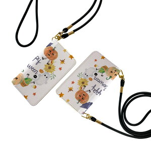 Xperia 1 IV SO-51C / SOG06 / A201SO 共通対応 エクスペリア ストラップ付き so51c ケース ショルダー スマホ 落下防止 手帳型 マグネット式 ピタッと閉まる スマホカバー 肩掛け 斜めかけ 017453 ハロウ