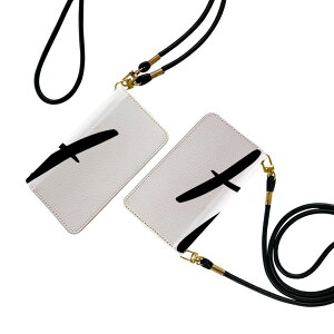 Xperia 10 II SO-41A / SOV43 共通対応 ストラップ付き so41a ケース ショルダー スマホ 落下防止 手帳型 マグネット式 ピタッと閉まる スマホカバー 肩掛け 斜めかけ 019211 フォント 文字 4